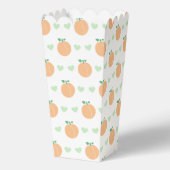 Sweet Peach Elegant Baby Shower フェイバーボックス (正面)