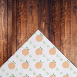 Sweet Peach Elegant Baby Shower 薄葉紙