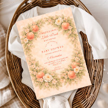 Sweet Peach Orchard Baby Shower