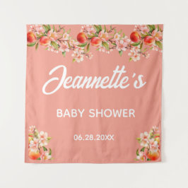 Sweet Peach Orchard Backdrop Tapestry タペストリー