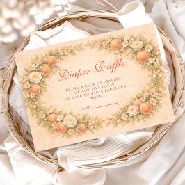 Sweet Peach Orchard Diapper Raffle エンクロージャーカード