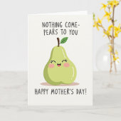 Sweet Pear Mothers Day Card カード (黄色い花)