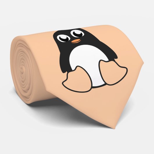 Sweet Penguin Design ネクタイ (ロール)