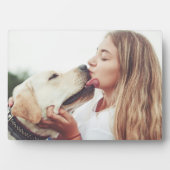 Sweet Pet Kiss Photo Modern Photo フォトプラーク (正面)