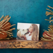 Sweet Pet Kiss Photo Modern Photo フォトプラーク (側面)