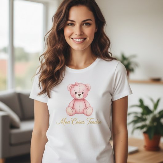 Sweet Pink Bear T-Shirt Tシャツ