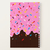 Sweet Pink Chocolate Treat ノートブック (裏面)