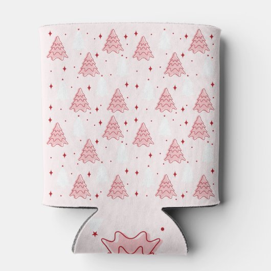 Sweet Pink Christmas Tree Can Cooler 缶クーラー (裏面)