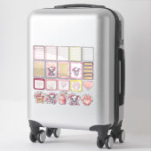 Sweet Pink Elephant - Peanut Smiles 2  シール (スーツケース)