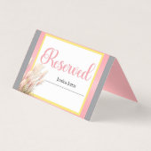 Sweet Pink Elephant - Peanut Smiles  Reserved Card (正面)