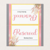 Sweet Pink Elephant - Peanut Smiles  Reserved Card (外部フラット)