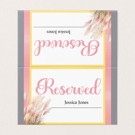 Sweet Pink Elephant - Peanut Smiles Reserved Card (外部フラット)