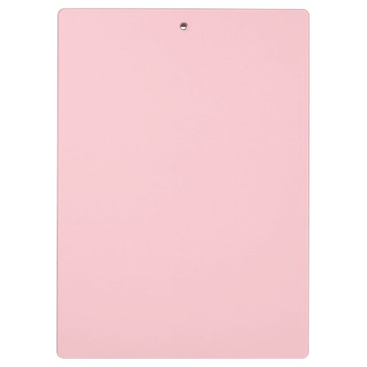 Sweet Pink Hearts & Bows Pattern クリップボード (裏面)