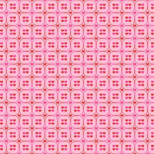 Sweet Pink Hearts Personalized Valentine Gift   エプロン