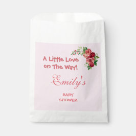 Sweet Pink Teddy Bear Baby Shower  フェイバーバッグ