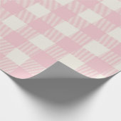 Sweet Pink Textured Pattern Wrapping Paper ラッピングペーパー (角)