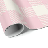 Sweet Pink Textured Pattern Wrapping Paper ラッピングペーパー (ロールコーナー)
