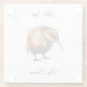 Sweet Pipi Kiwi, custom ガラスコースター (裏面)