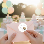 Sweet Pipi Kiwi, custom ラウンドシール