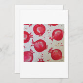 Sweet pomegranate  招待状 (正面/裏面)