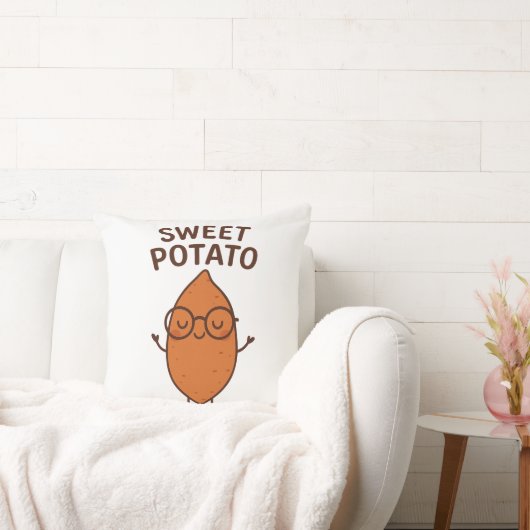 Sweet Potato Cozy Pillow クッション (ソファ)