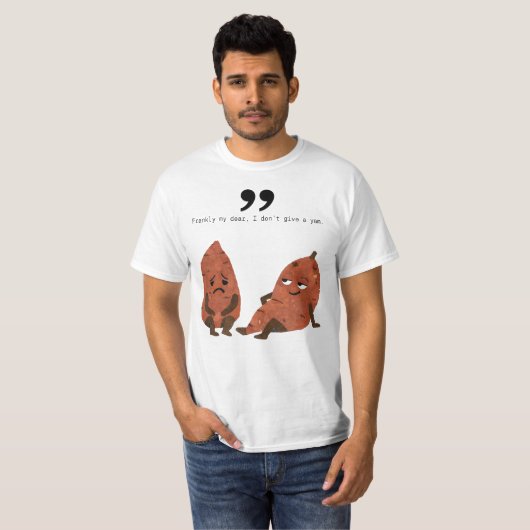 Sweet? Potato. Tシャツ (正面フル)