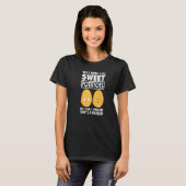Sweet Potato  Vegan Potato Tシャツ (正面フル)