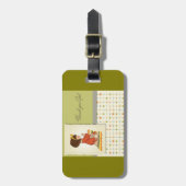 Sweet Praying Girl Thank You God ラゲッジタグ (正面縦)