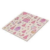 Sweet Princess Party Celebration Pattern タイル (側面)