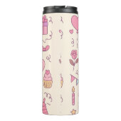 Sweet Princess Party Celebration Pattern タンブラー (裏面)
