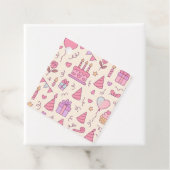 Sweet Princess Party Celebration Pattern フェイバータグ (インサイチュ)