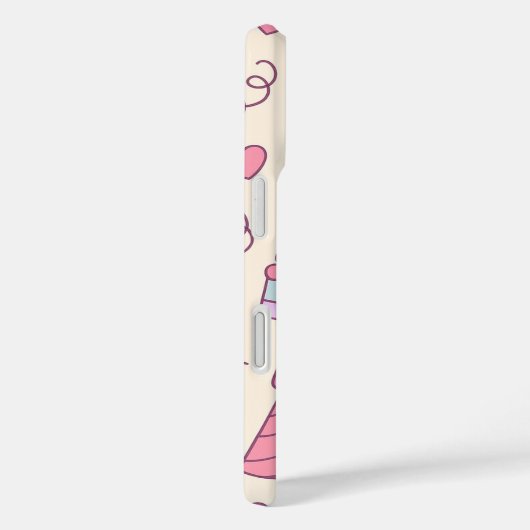 Sweet Princess Party Celebration Pattern Case-Mate iPhoneケース (裏面 / 右)