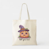 Sweet Pumpkin Magic– Halloween Trick-or-Treat Tote トートバッグ (裏面)