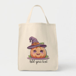 Sweet Pumpkin Magic – Large Halloween Tote Bag トートバッグ