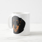 Sweet Puppy Mug コーヒーマグカップ (正面左)