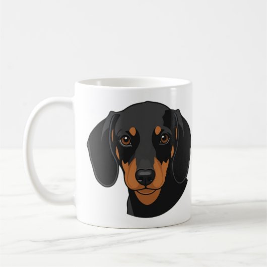 Sweet Puppy Mug コーヒーマグカップ (左)