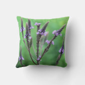 Sweet Purple Vervain Flower クッション (裏面)