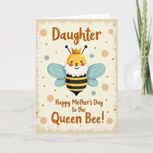 Sweet Queen Mothers Day Card カード (正面)