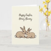 Sweet Rabbits Season Card カード (黄色い花)