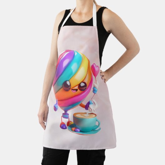 Sweet Rainbow Barista Apron エプロン (インサイチュ)