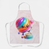 Sweet Rainbow Barista Apron エプロン (正面)