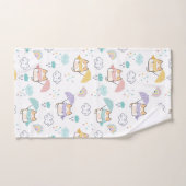 Sweet Rainy Day Pattern Bath Towel Set バスタオルセット (ハンドタオル)