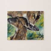 Sweet reindeer puzzle ジグソーパズル (横)