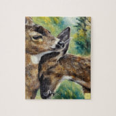 Sweet reindeer puzzle ジグソーパズル (縦)