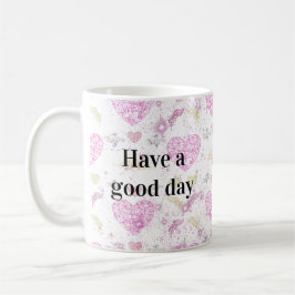 Sweet romantic valentine heart コーヒーマグカップ