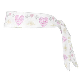 Sweet romantic valentine heart タイヘッドバンド