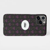 Sweet romantic valentine heart iPhoneケース (裏面横)