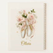 Sweet Rosé Ballet Soirée, custom プランナー手帳 (裏面)