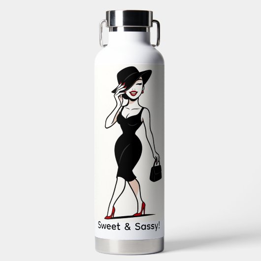 Sweet & Sassy water bottle ウォーターボトル (正面)