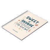 Sweet & Savage Things My Kid Said Quote ノートブック (左側)